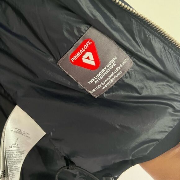 Puffer jacket vest with hood - Picture 4 of 5